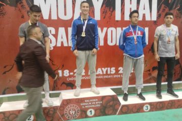 Üniversiteler MuayThai Türkiye Şampiyonası 3.sü Üniversitemizden Çıktı
