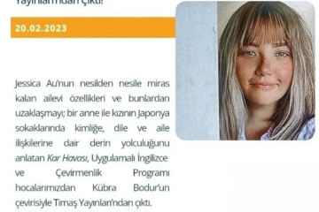 Öğr. Gör. Kübra BODUR’un Son Çevirisi Timaş Yayınları’ndan Çıktı!