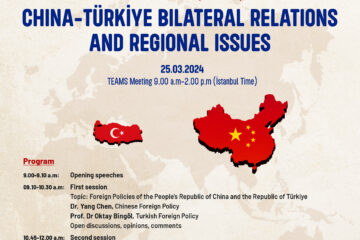 China – Türkiye Bilateral Relations And Regional Issues