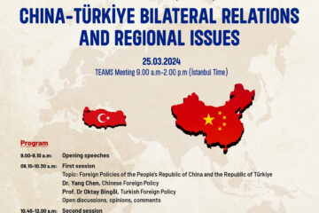 China-Türkiye Bilateral Relations and Regional Issues